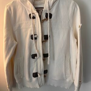 Old Navy Cream Fleece Jacket